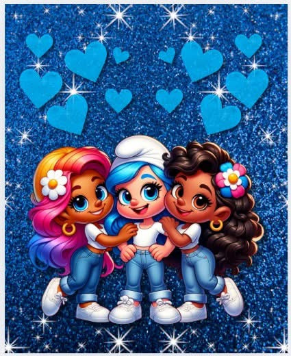 Smurfet Composition Notebook