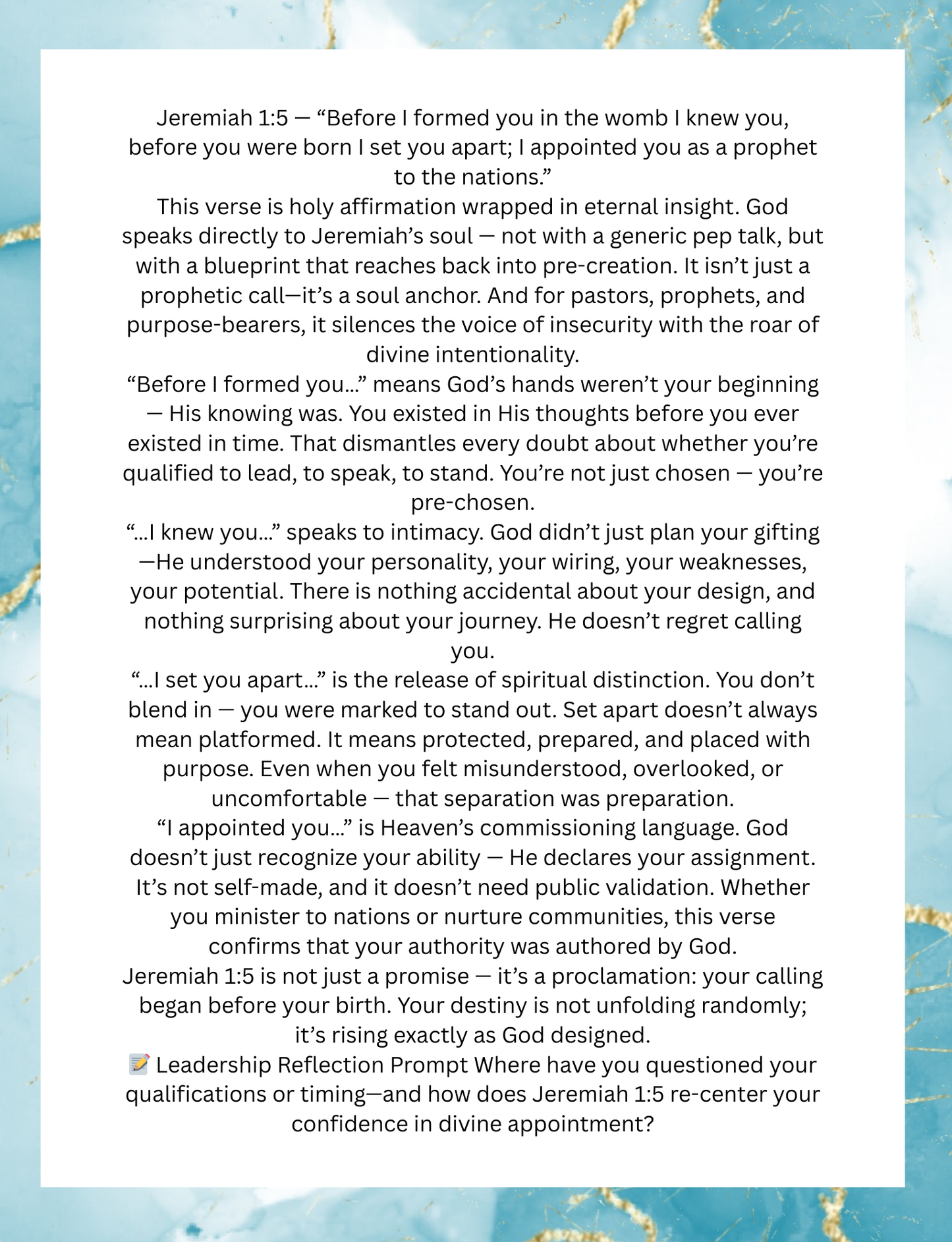 Pastor's Devotional Journal